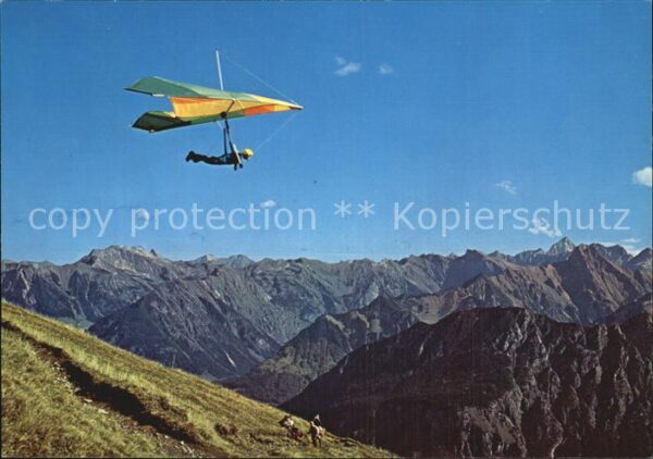Drachenflug Drachenfliegen Alpen