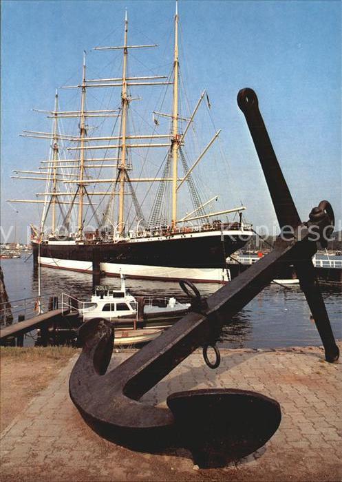 Segelschiffe Passat Travemünde Anker