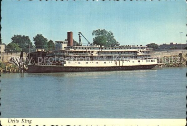 Dampfer Seitenrad Delta King
