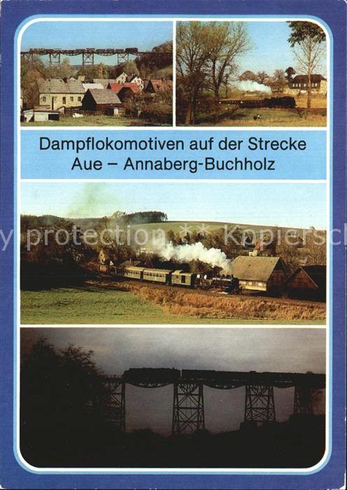 Lokomotive Dampflokomotiven Strecke Aue Annaberg-B