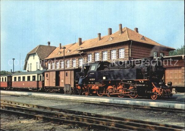 Lokomotive Bäderbahn Bad Doberan Bahnhof Kühlungsb
