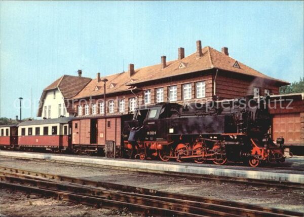 Lokomotive Bäderbahn Bad Doberan Bahnhof Kühlungsb