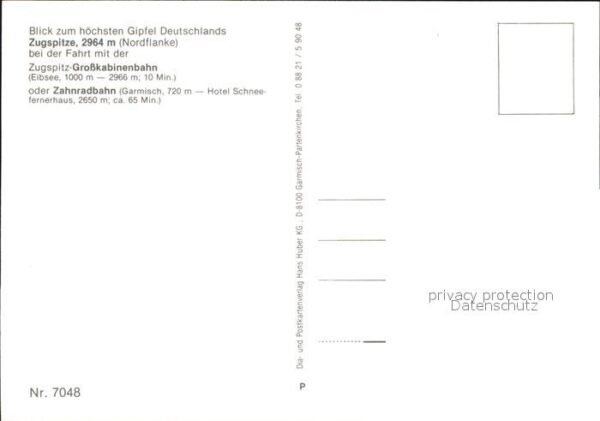Seilbahn Zahnradbahn Zugspitze – Bild 2
