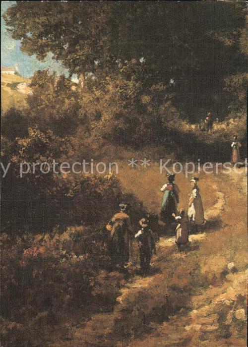 Spitzweg Carl Kirchgang bei Dachau