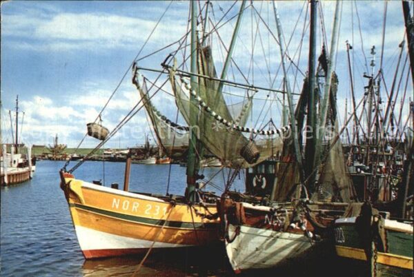 Fischerei Fischerboote Hafen Norddeich