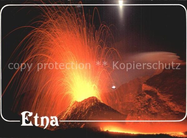 Vulkane Geysire Vulcans Geysers Etna Sizilien