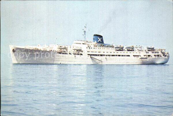 Schiffe Ships Navires M.S. Romanza
