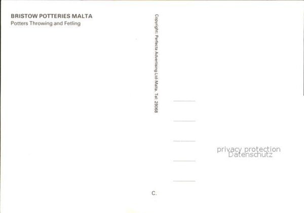 Toepfern Bristow Potteries Malta – Bild 2