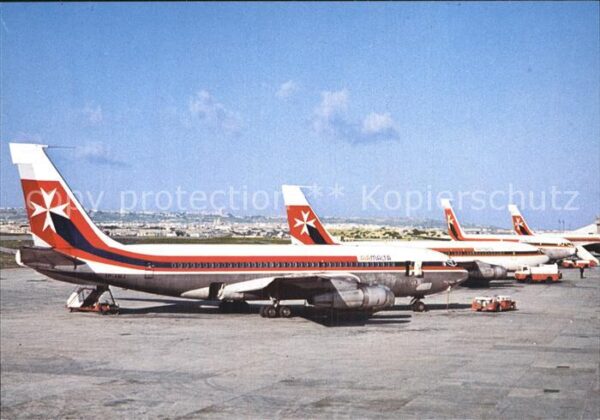 Flugzeuge Zivil Air Malta Boeings Luqa Airport