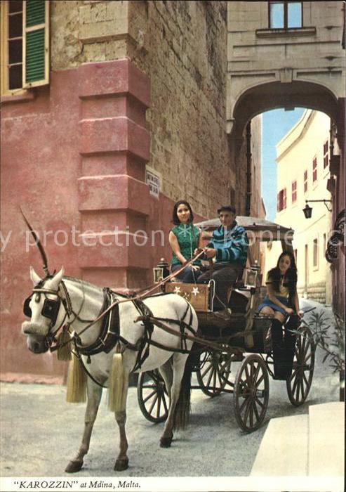 Pferdekutschen Karozzin Mdina Malta