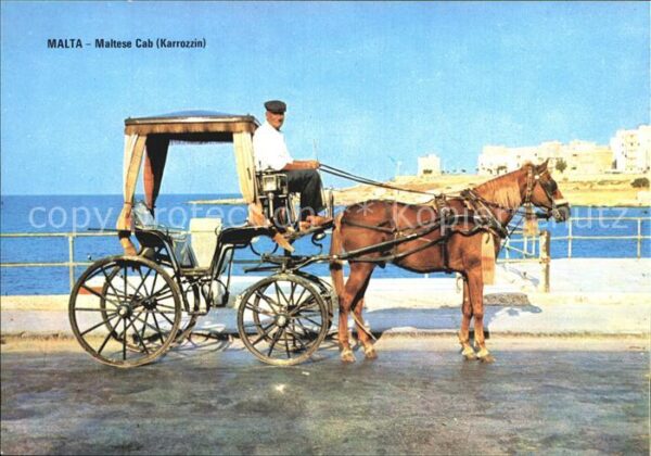 Pferdekutschen Malta Maltese Cab Karrozzin