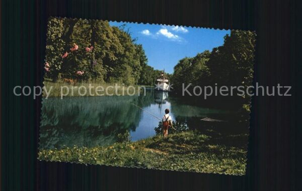 Dampfer Seitenrad Idyll Göta Kanal