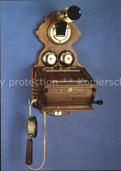 Telefon Fernsprechwandapparat Stf 04. 1904