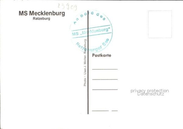 Motorschiffe MS Mecklenburg Ratzeburg – Bild 2