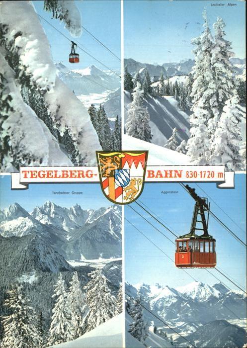 Seilbahn Tegelberg Lechtaler Alpen Aggenstein