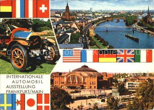 Autos Internationale Automobil Ausstellung Fr