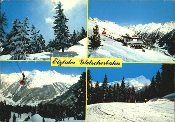 Seilbahn Ötztaler Gletscherbahn Sölden Mittelsta