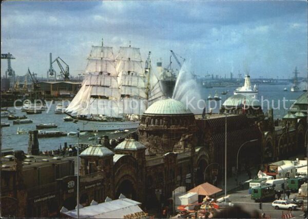Segelschiffe Gorch Fock Hamburg Hafen