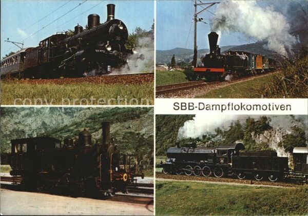 Lokomotive SBB-Dampflokomotiven