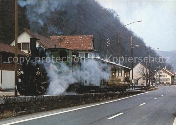 Lokomotive Dampfzug Hölstein