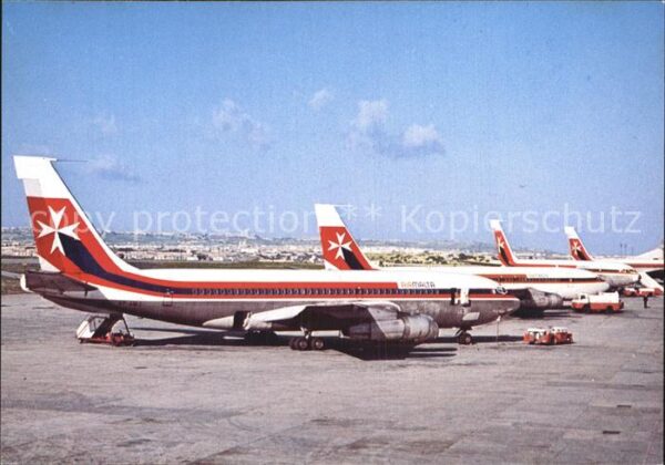 Flugzeuge Zivil Air Malta Boeings Luqa Airport