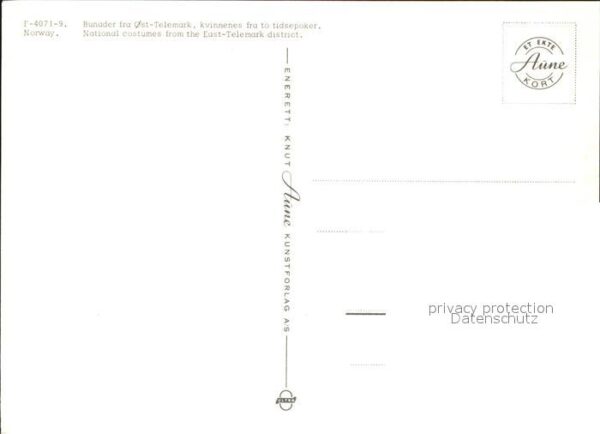 Trachten Norwegen East-Telemark District – Bild 2