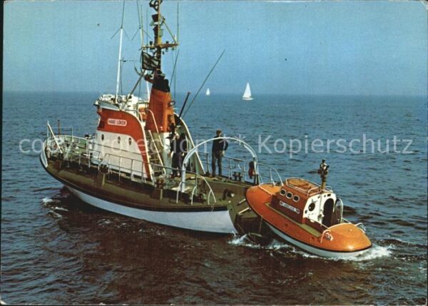 Motorboote Seenot-Rettungskreuzer Hans Loken Tocht
