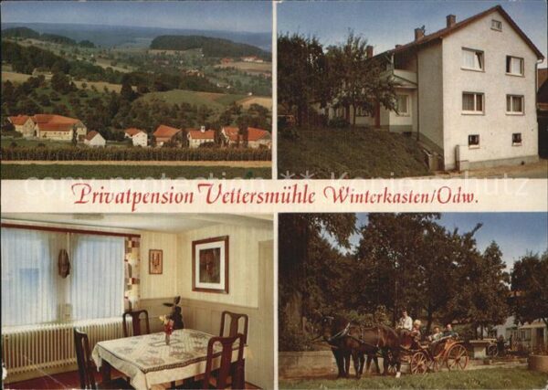 Winterkasten Lindenfels Privatpension Vettersmühle