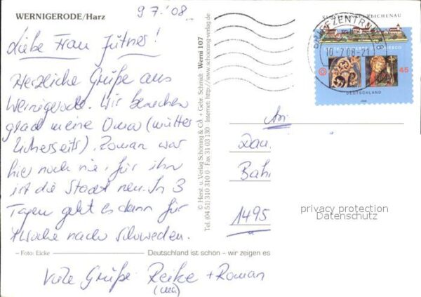 Wernigerode Harz Luftaufnahme – Bild 2