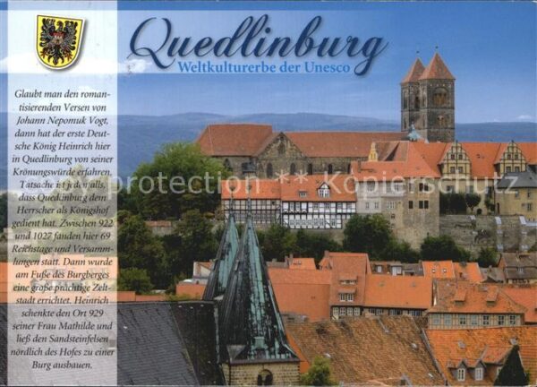 Quedlinburg Dom Ansicht