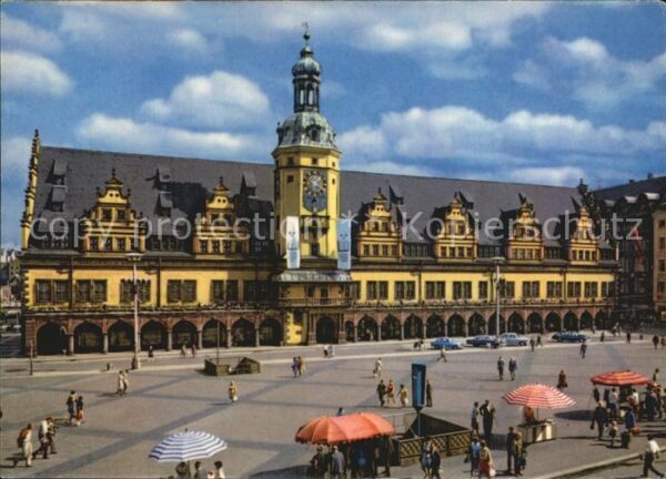 Leipzig Messestadt Altes Rathaus
