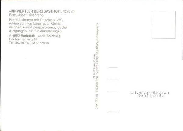 Radstadt Innviertler Berggasthof – Bild 2