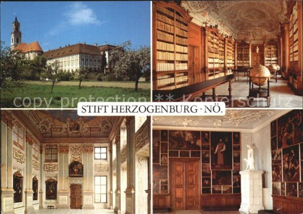 Herzogenburg Stift Chorherrenstift Festsaal Biliothe