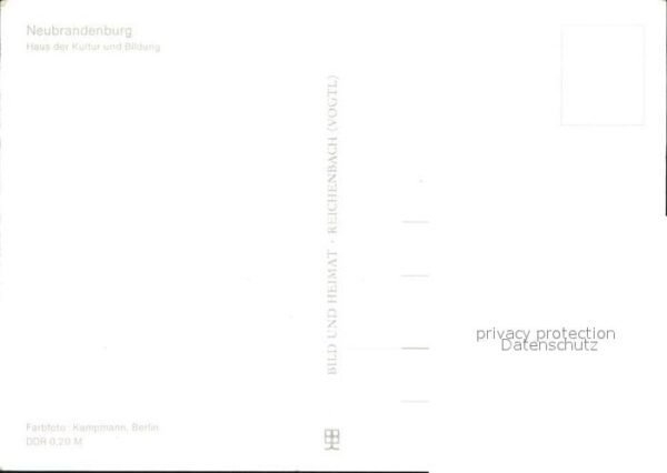 Neubrandenburg Haus Kultur Bildung – Bild 2