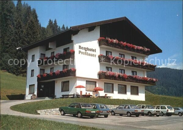 Kreuth Kaernten Berghotel Preßlauer Höhenluftort