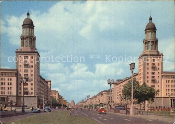 Berlin Stalinalle Frankfurter Tor