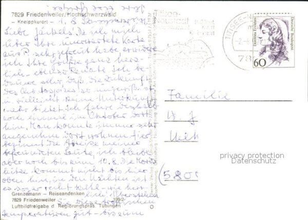 Friedenweiler Luftaufnahme Kurort – Bild 2