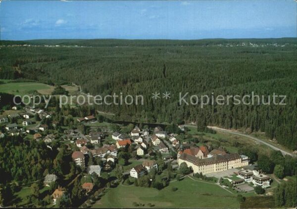 Friedenweiler Luftaufnahme Kurort