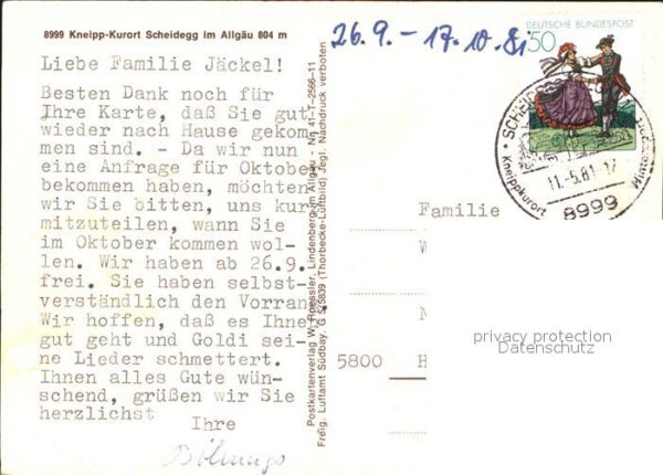 Scheidegg Allgaeu Alpen Kurort – Bild 2
