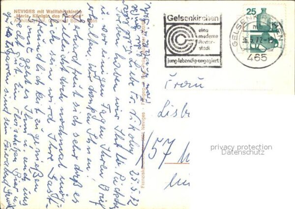 Neviges Velbert Wallfahrtskirche Maria Königin des Frie – Bild 2
