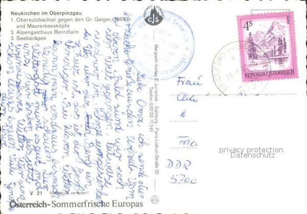 Neukirchen Oberpinzgau Alpengasthof Berndlalm – Bild 2