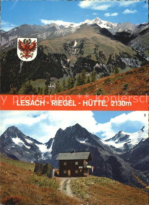 Kals Grossglockner Lesach Riegel Hütte Hochschober