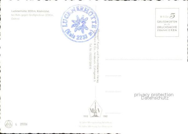 Grossglockner Lucknerhütte Ködnitztal – Bild 2