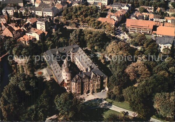 Detmold Residenzschloss Luftaufnahme