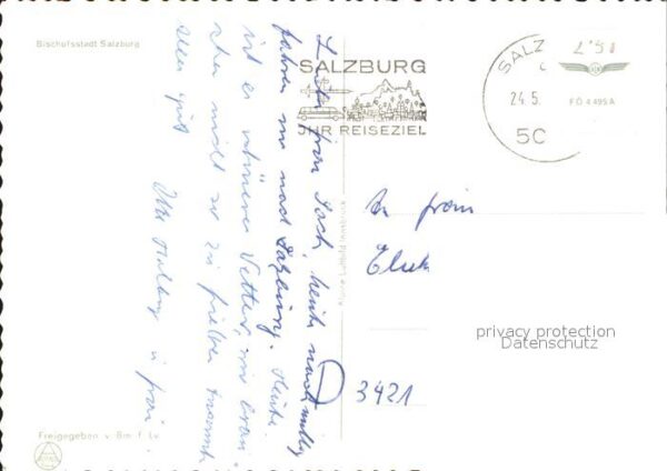Salzburg Oesterreich Ansicht – Bild 2