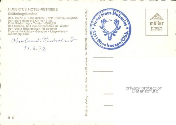 Ettenhausen Schleching Hubertus Hotel Breitenstein Geigelstein – Bild 2