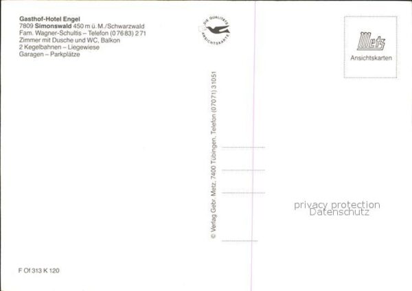 Simonswald Gasthof Hotel Engel – Bild 2
