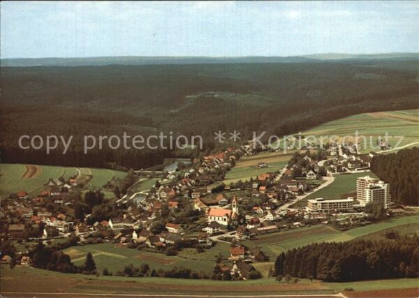 Waldachtal Lützenhardt Luftaufnahme Schwarzwald