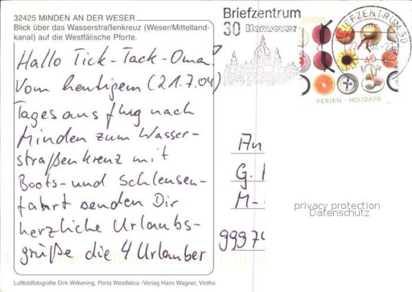 Minden Westfalen Wasserstrassenkreuz Westfälische Pforte – Bild 2