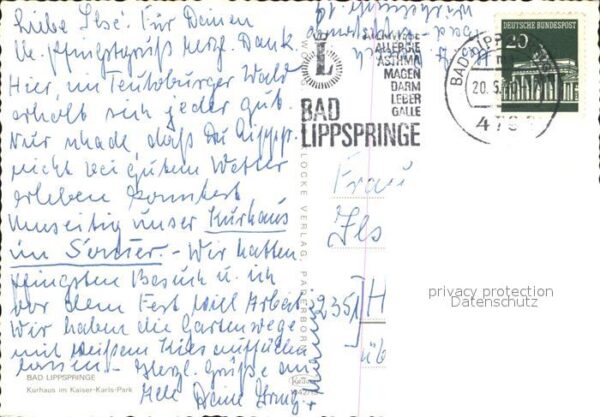 Bad Lippspringe Kurhaus KaiserKarls Park – Bild 2